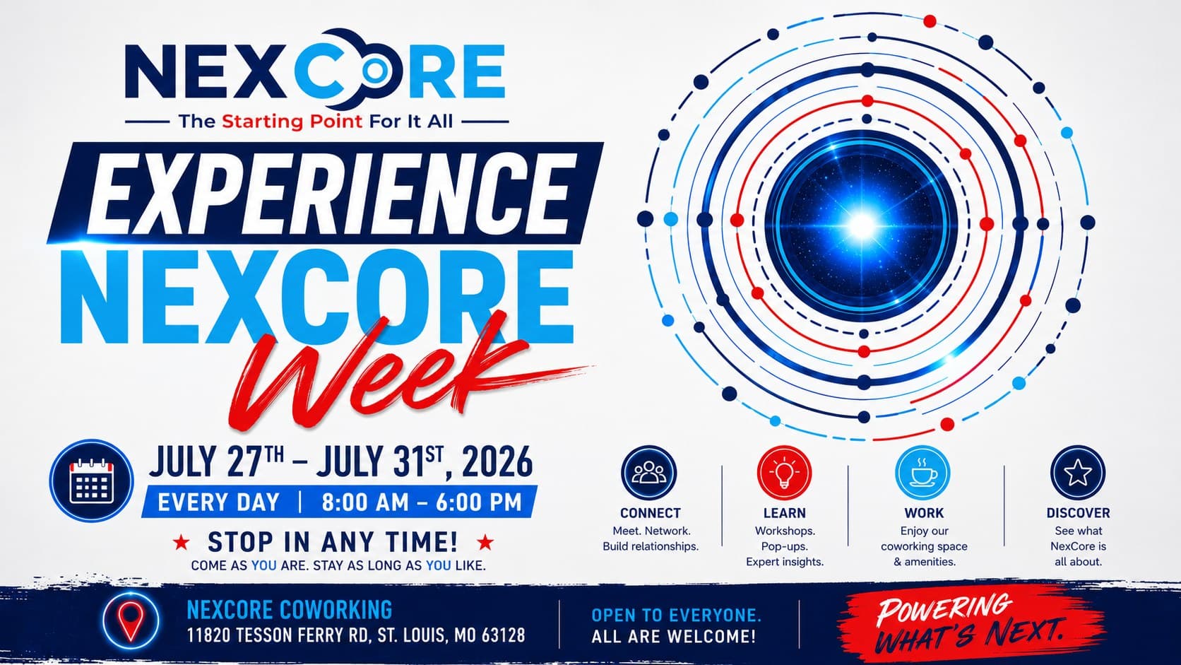 EXPERIENCE NexCore Week!
